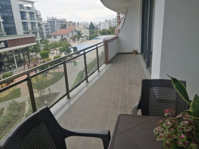 2+1 flat for sale in a luxury site in Kyrenia olive grove area