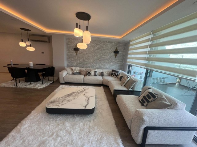 Luxury 3+1 flat for sale in Kyrenia olive grove area