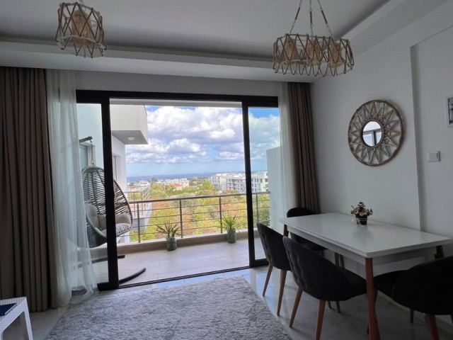 Fully furnished 3+1 flat for sale in Alsancak, Kyrenia