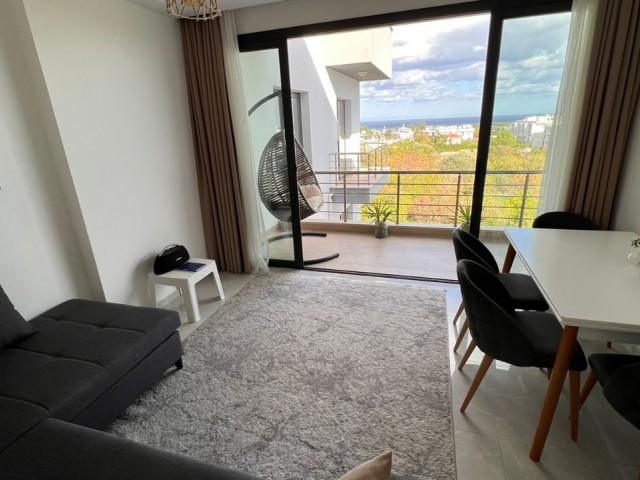 Fully furnished 3+1 flat for sale in Alsancak, Kyrenia