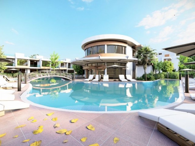 Kuzey Kıbrıs,Mağusa,Yeniboğaziçı bölgesinde satılık 4+1 yeni villa