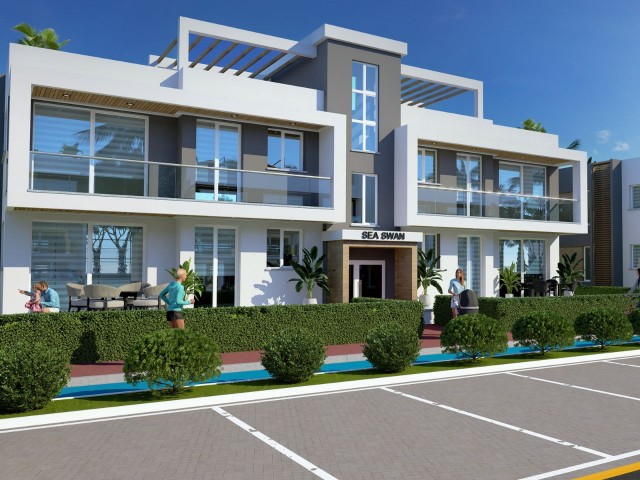 NORTH CYPRUS: FLATS FOR SALE IN PROJECT PHASE IN İSKELE BOGAZ