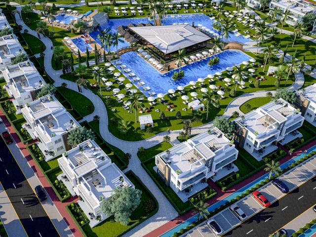 NORTH CYPRUS: FLATS FOR SALE IN PROJECT PHASE IN İSKELE BOGAZ