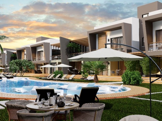 NORTH CYPRUS ; PROJECT FOR THOSE WHO LOVE DETACHED LIFE IN İSKELE ÖTÜKEN