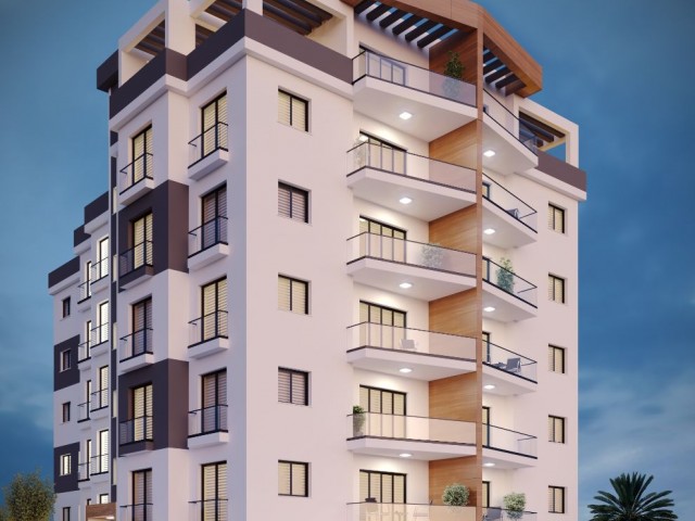 NORTH CYPRUS ; 3+1 FLATS IN FAMAGUSTA CENTER, DELIVERED IN JUNE 2024