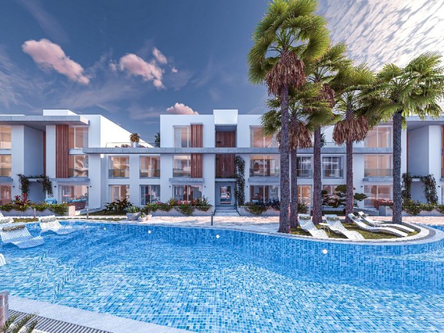 NORTH CYPRUS ; FLATS FOR SALE UNDER PROJECT PHASE IN FAMAGUSTA SALAMIS AREA