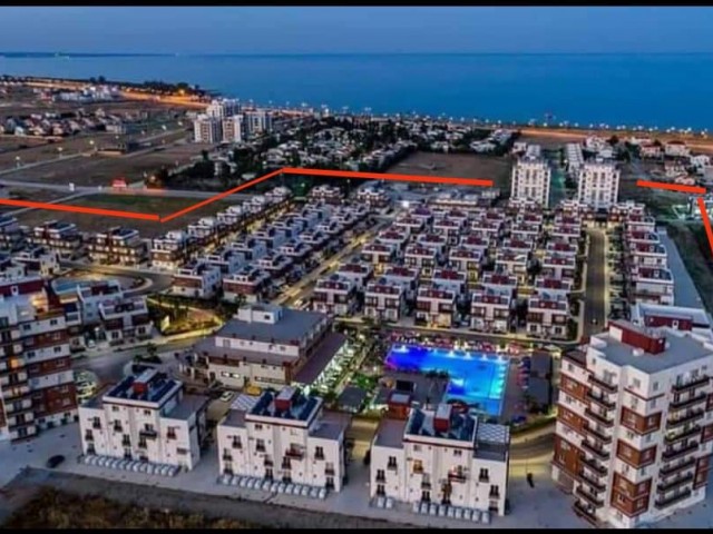 NORTH CYPRUS: STUDIO FOR RENTAL WITHIN THE SITE IN İSKELE LONG BEACH