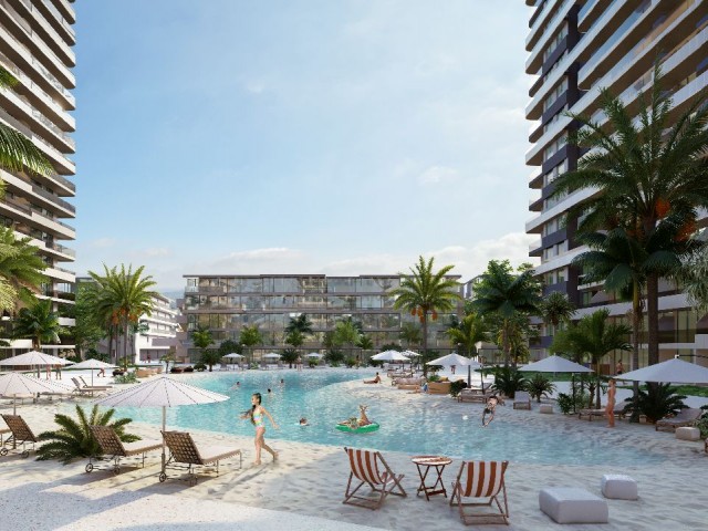 NORTH CYPRUS: THE ONLY 7 STAR HOTEL PROJECT AND FLATS FOR SALE ON THE ISLAND IN İSKELE LONG BEACH