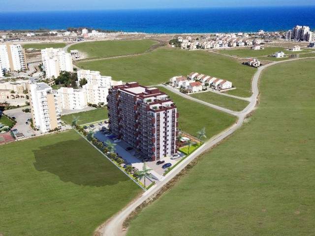 NORDZYPERN: STUDIOWOHNUNGEN MIT MEERBLICK ZUM VERKAUF IN İSKELE LONG BEACH