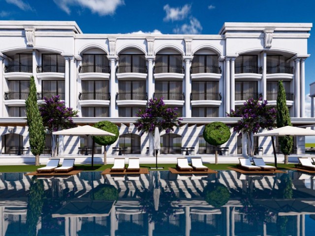 NORTH CYPRUS: FLATS FOR SALE IN HOTEL CONCEPT IN BAFRA