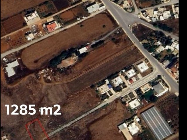 NORTH CYPRUS: LAND FOR SALE WITH A DETACHED HOUSE PROJECT IN THE WONDERFUL AREA OF FAMAGUSTA