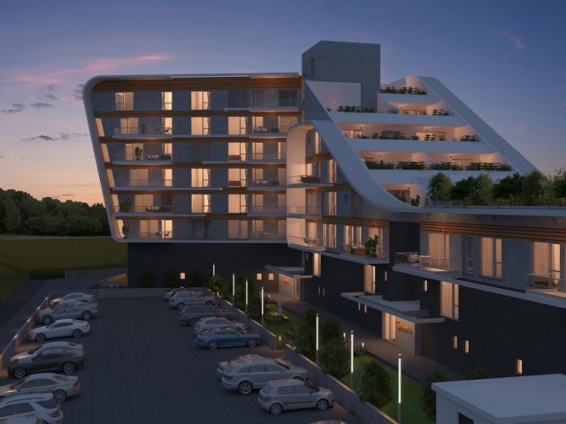  LEFKOŞA/MİNARELİKÖY GARDENPARK34 NİSAN'DA TESLİM SIFIR 2+1 LÜKS DAİRE