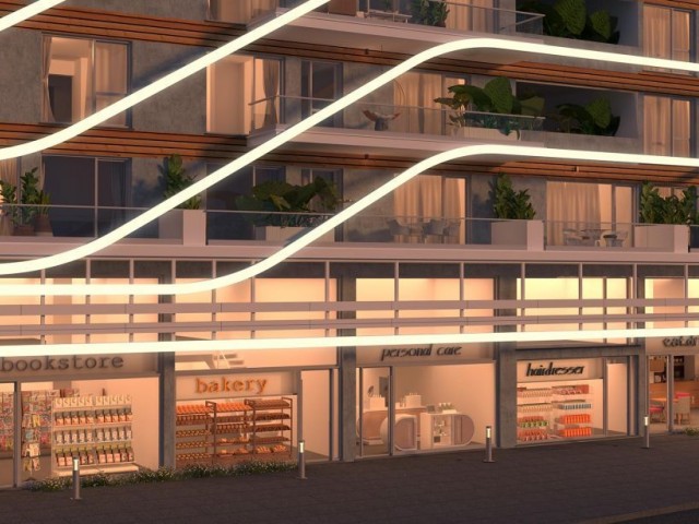  LEFKOŞA/MİNARELİKÖY GARDENPARK34 NİSAN'DA TESLİM SIFIR 2+1 LÜKS DAİRE