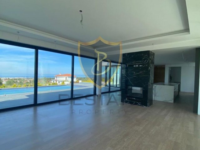 ULTRA LUXUS 4+1 VILLA ZUM VERKAUF MIT PANORAMABLICK AUF KYRENIA BELLAPAIS!! ** 