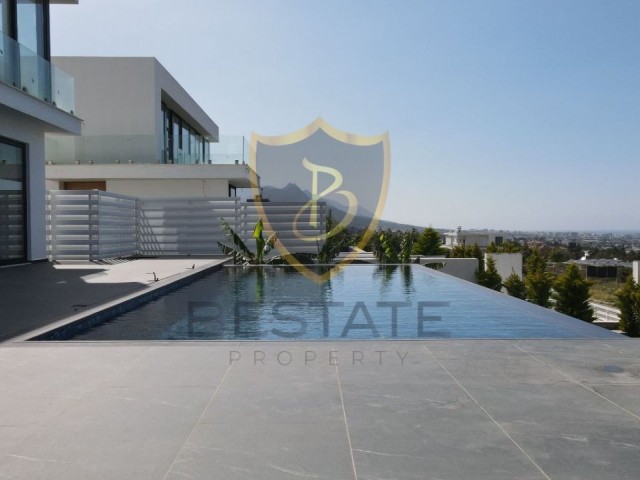 ULTRA LUXUS 4+1 VILLA ZUM VERKAUF MIT PANORAMABLICK AUF KYRENIA BELLAPAIS!! ** 