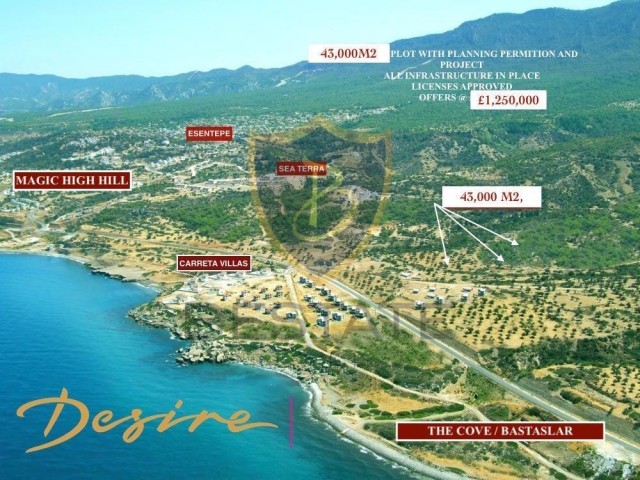 LAND FOR SALE IN KYRENIA ESENTEPE!! ** 