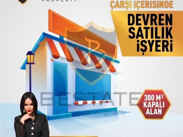 GİRNE ÇARŞIDA EN İŞLEK CADDEDE DEVREN SATILIK İŞYERİ !!