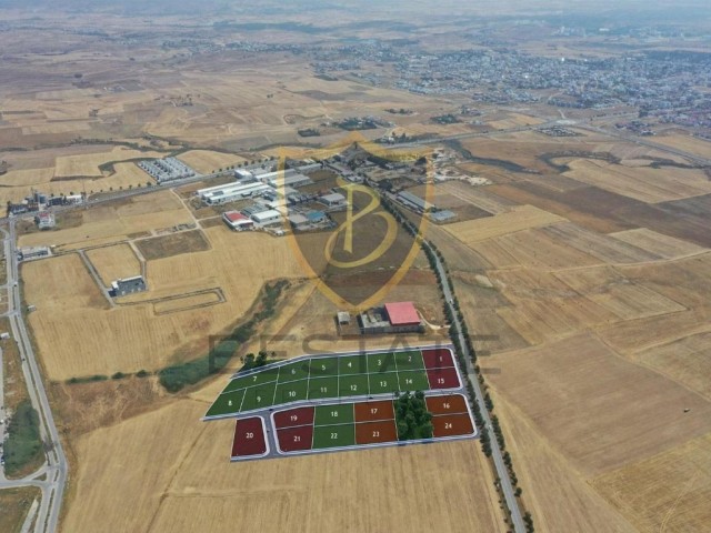 ACREAGE PLOTS FOR INVESTMENT IN ALAYKOY INDUSTRIAL ZONE AT PRICES STARTING FROM STG 75,000! Decare LAND PLOTS FOR INVESTMENT IN ALAYKOY INDUSTRIAL ZONE STARTING FROM STG 75,000!! ** 