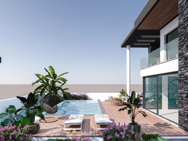 SEA VIEW 4+1 ULTRA LUXURIOUS VILLAS FOR SALE IN KYRENIA ZEYTİNLİK !!