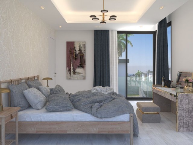 SEA VIEW 4+1 ULTRA LUXURIOUS VILLAS FOR SALE IN KYRENIA ZEYTİNLİK !!