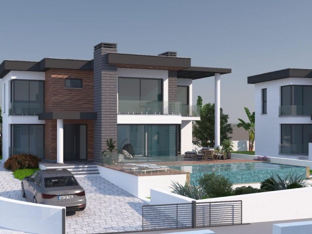 SEA VIEW 4+1 ULTRA LUXURIOUS VILLAS FOR SALE IN KYRENIA ZEYTİNLİK !!