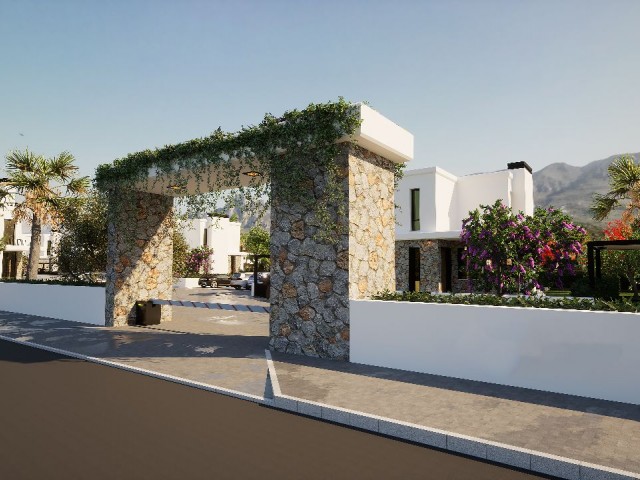 UNIQUE AND LUXURIOUS VILLAS FOR SALE IN NORTH CYPRUS IN EDREMIT REGION OF KYRENIA