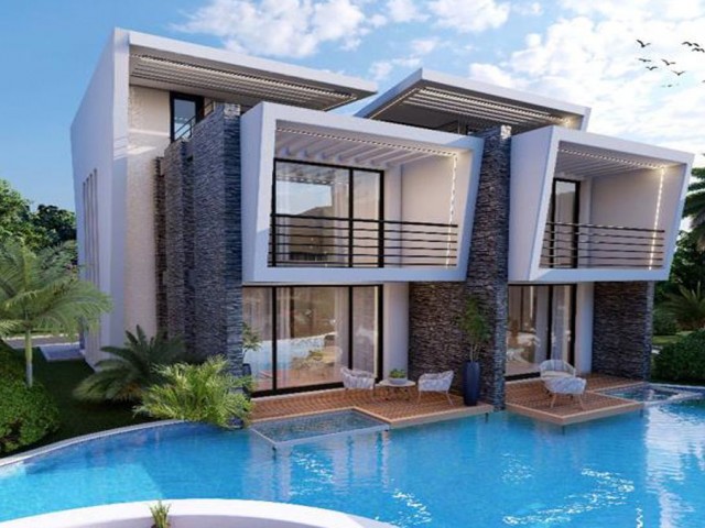 2 AND 3 BEDROOM LUXURIOUS VILLAS FOR SALE IN LAPTA, NORTH CYPRUS !!