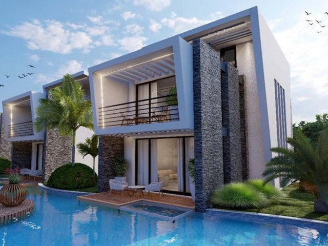 2 AND 3 BEDROOM LUXURIOUS VILLAS FOR SALE IN LAPTA, NORTH CYPRUS !!