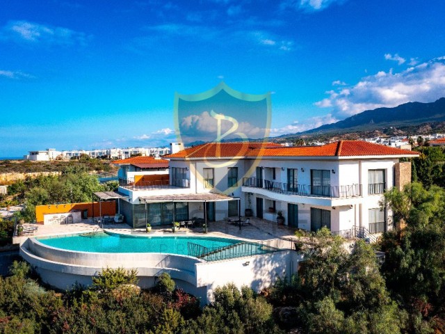 ULTRA LUXURY 7+1 VILLA WITH PANORAMIC VIEWS IN GİRNE ESENTEPE!!!