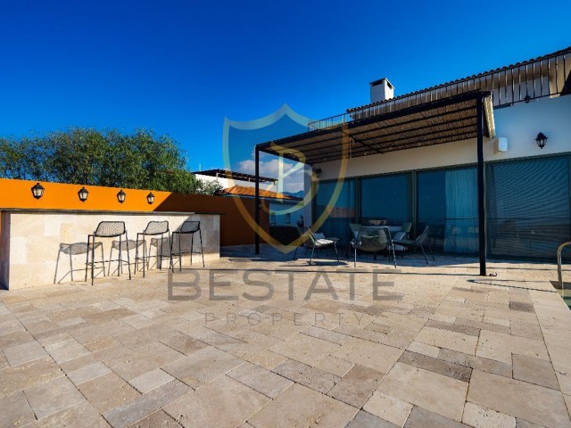 ULTRA LUXURY 7+1 VILLA WITH PANORAMIC VIEWS IN GİRNE ESENTEPE!!!