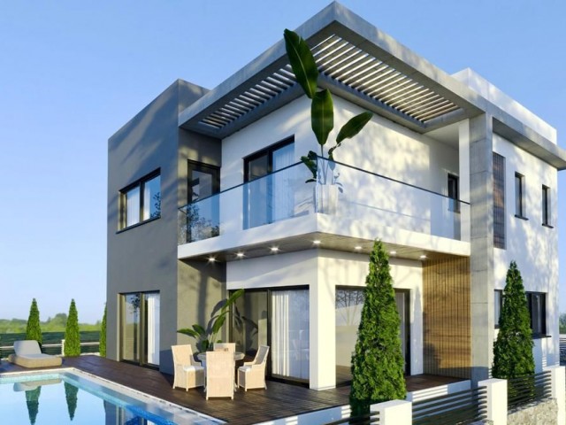 4+1 VILLA ZU VERKAUFEN MIT MEERBLICK IN GİRNE KARŞIYAKA !!!