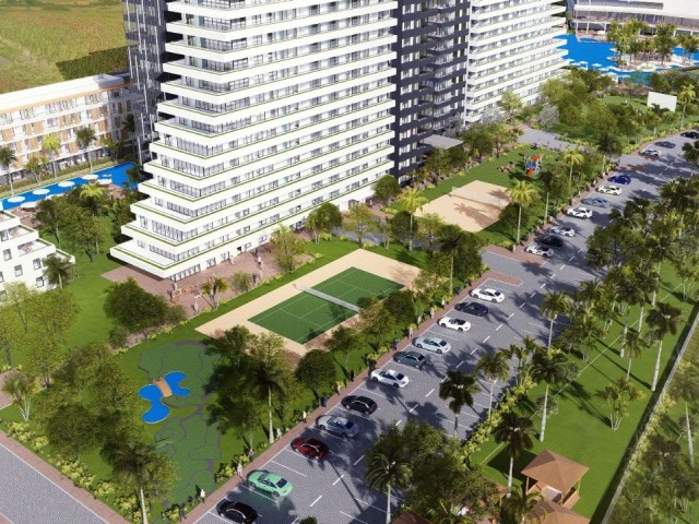 İSKELE LONG BEACH'DE ÖDEME PLANLI 1+1 DAİRE !!