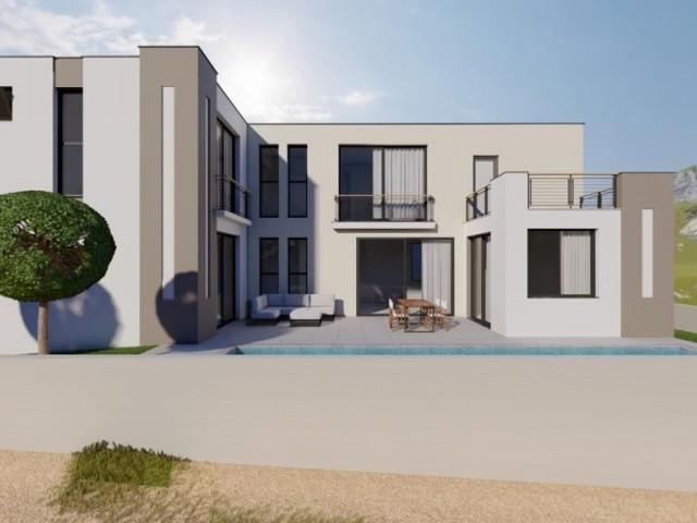 3+1 VILLA MIT POOL ZU VERKAUFEN IN GIRNE BOSPHORUS !!