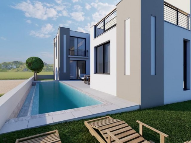 3+1 VILLA WITH POOL FOR SALE IN GIRNE BOSPHORUS !!