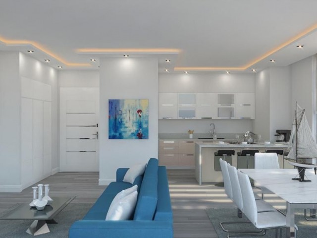 2+1 FLAT FOR SALE IN AKACAN PREIMUM IN KYRENIA CENTER !!