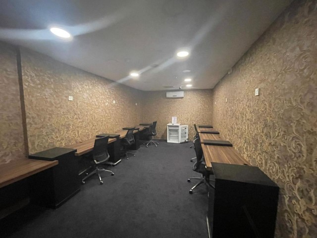 FULL DECORATION 5+1 OFFICE FOR RENT IN KYRENIA CENTER !!