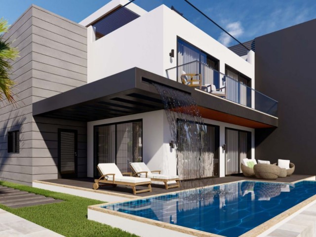 ZERO DETACHED VILLAS WITH PRIVATE POOL IN THE PEARL OF CYPRUS ISKELE !!