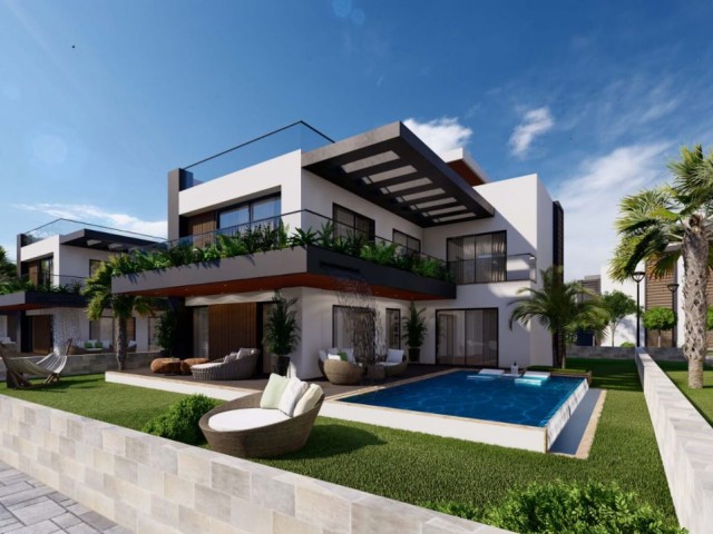 ZERO DETACHED VILLAS WITH PRIVATE POOL IN THE PEARL OF CYPRUS ISKELE !!