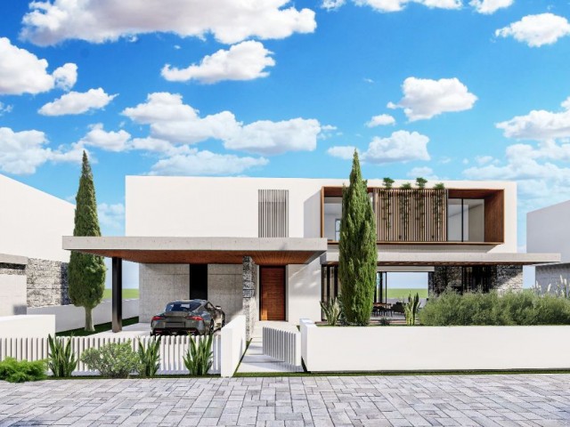 ULTRA LUXURIOUS 4+1 VILLAS WITH PRIVATE POOL FOR SALE IN OZANKOY, KYRENIA!!