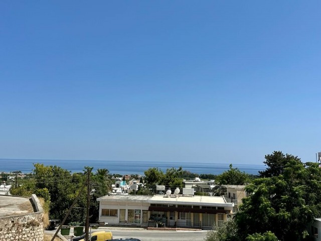 2+1 FLAT FOR SALE IN LAPTA, KYRENIA WITH SEA VIEW !!