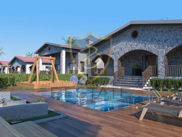 LUXURIOUS FLATS AND STONE VILLAS WITH MOUNTAIN AND SEA VIEW IN İSKELE BALALAN !!