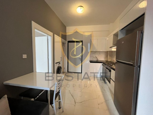 GİRNE ALSANCAK'TA LÜKS YENİ EŞYALI SATILIK 1+1 DAİRE !!