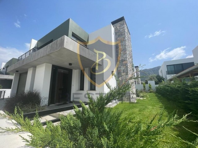 MODERNE LUXUS 3+1 VOLL MÖBLIERTE 3+1 VILLA IN GİRNE ZEYTİNLİK!!