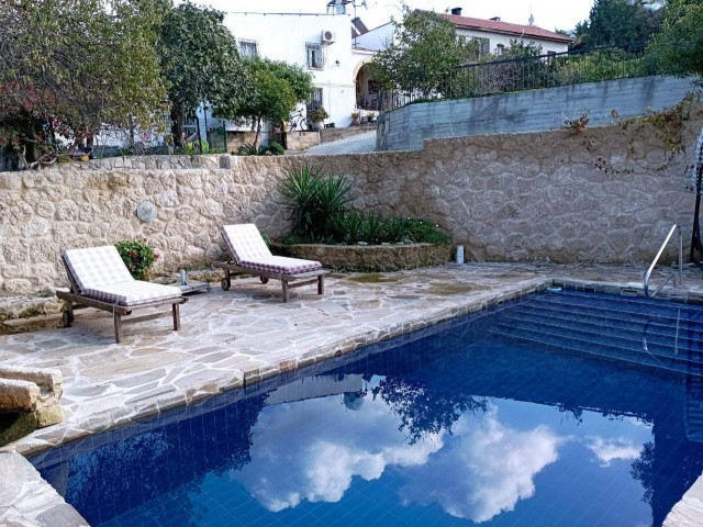 3+1 VILLA WITH POOL FOR SALE IN TURKISH KOÇANLI IN GIRNE OZANKÖY!!