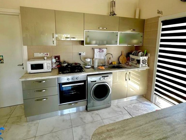 1+1 FLAT FOR SALE IN A SITE WITH POOL IN GIRNE ALSANCAK!!