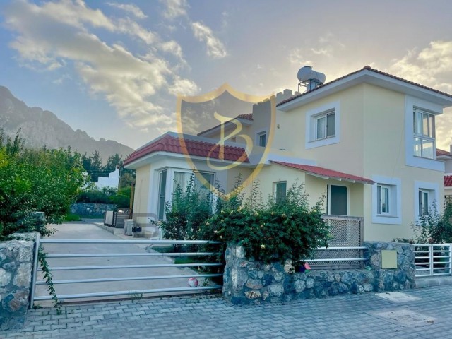 FULLY FURNISHED 3+1 VILLA FOR SALE IN KARSIYAKA, KIRNE!!