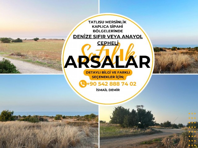 LAND FOR SALE IN İSKELE KAPLICA, THE FASTEST VALUE INCREASE OF NORTH CYPRUS!!