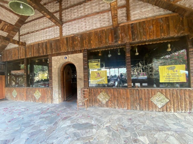 RESTAURANT MIT BERG- UND MEERBLICK IN GIRNE ARAPKÖY ZU VERKAUFEN!!