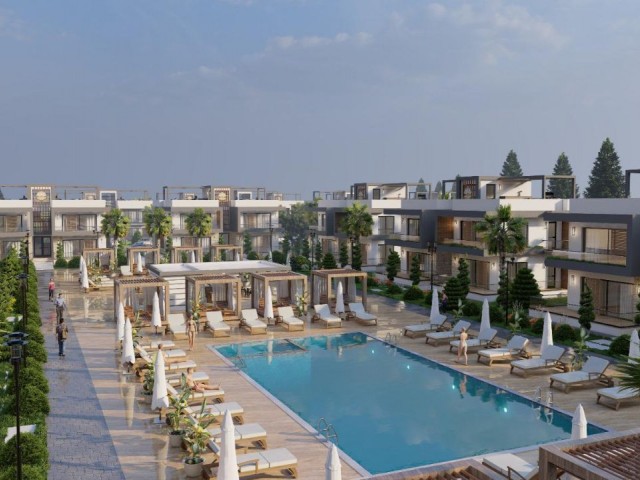 LUXURY AND MODERN SITE FLATS CLOSE TO THE MARINA IN YENİERENKÖY!!