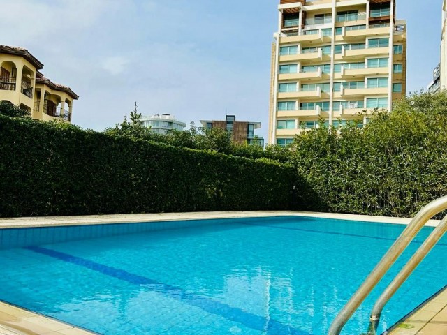 3+1 FLAT FOR RENT IN A SITE WITH POOL IN KYRENIA CENTER!!